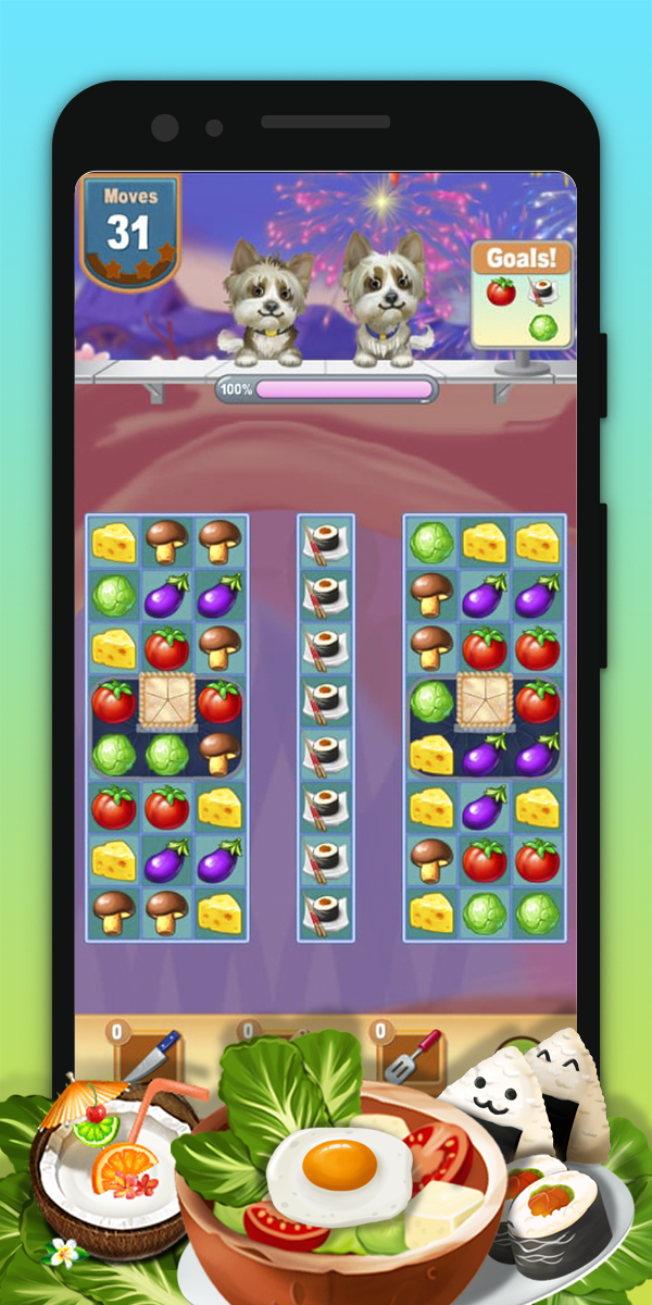 Om Nom Nom 게임 스크린샷