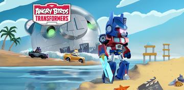 Banner of Angry Birds Transformers 
