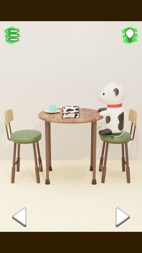 脱出ゲーム ~ 牛のいるカフェからの脱出 ~ Game Screenshot