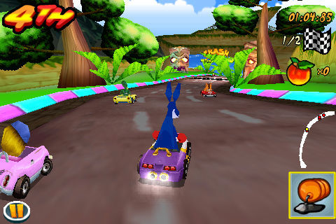 Crash Bandicoot Nitro Kart 3D ภาพหน้าจอเกม