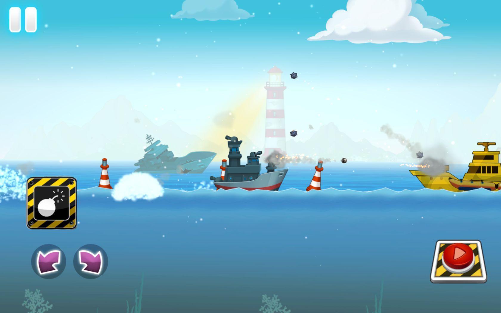 Battleship Of Pacific War: Naval Warfare Game Screenshot
