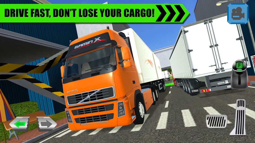 Truck Driver: Depot Parking Si screenshot game