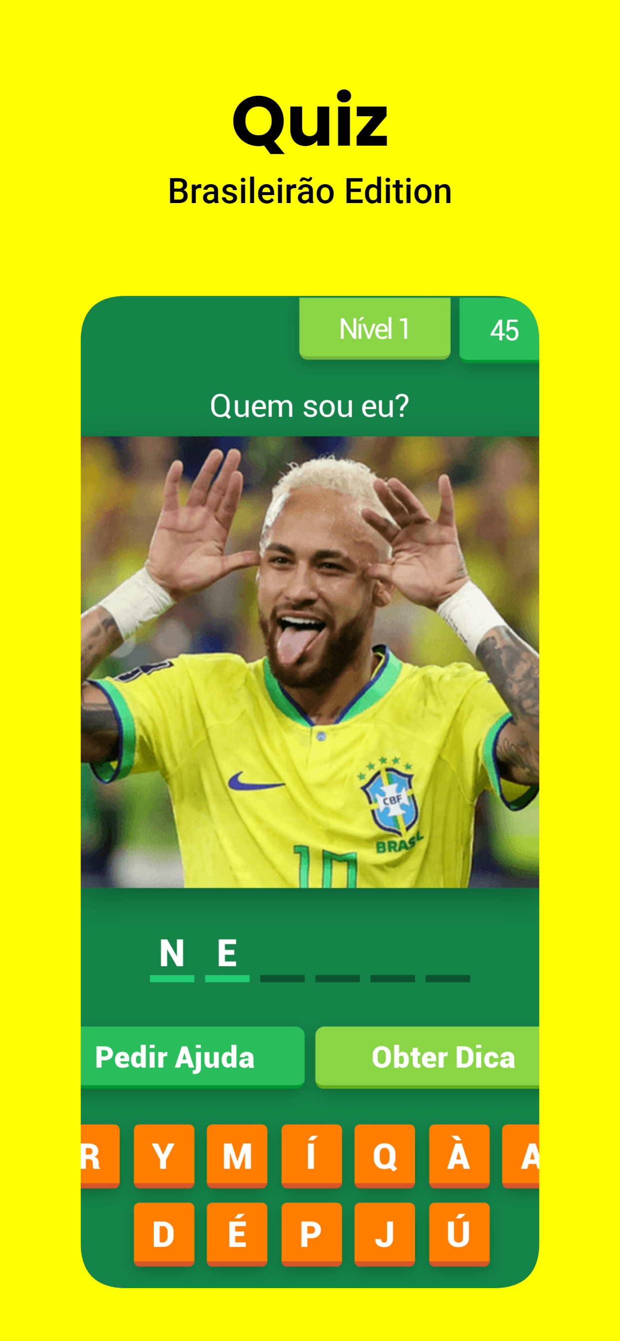 Screenshot of Quiz de Futebol - Brasileirão