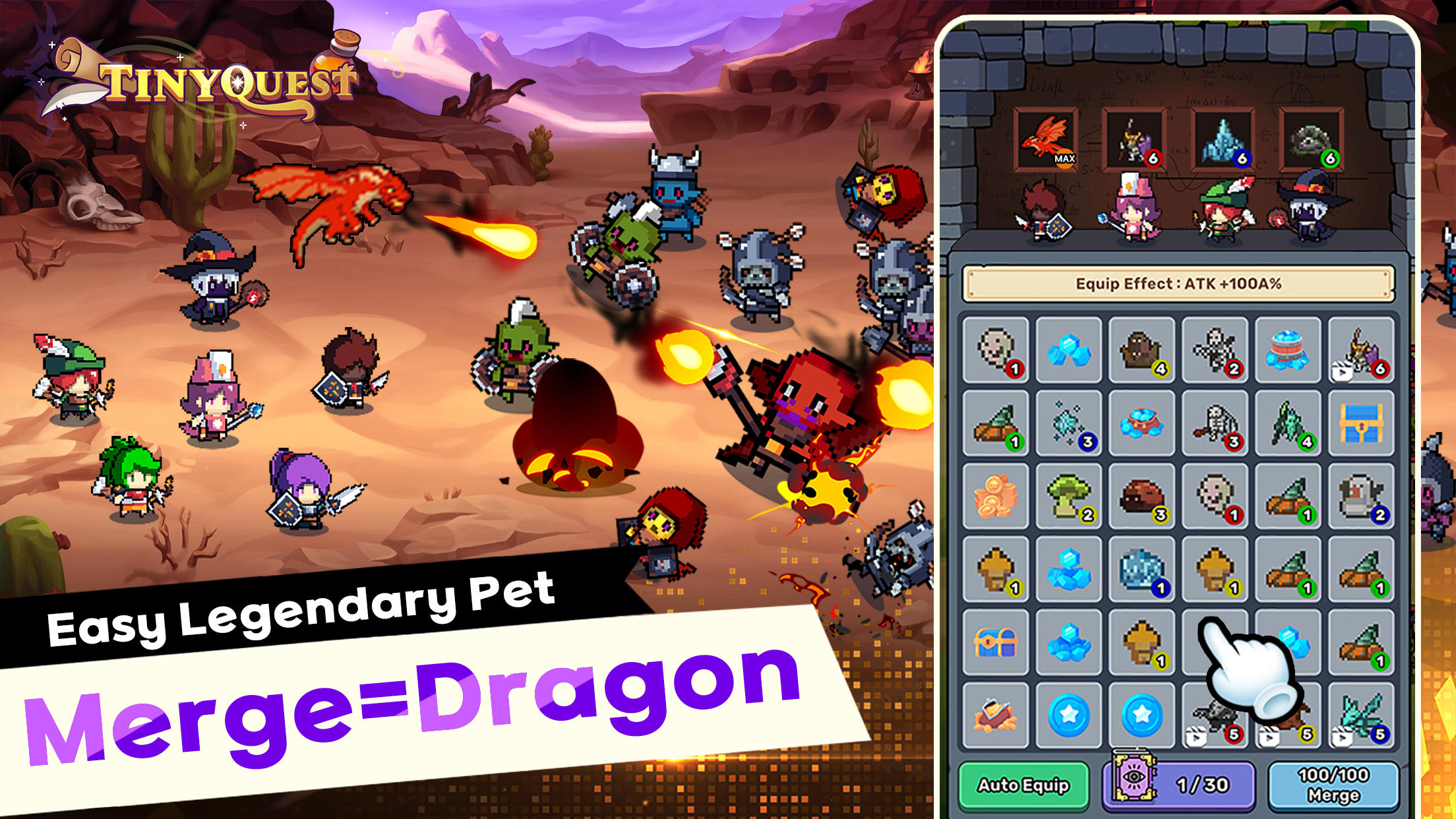 Screenshot 7 of Tiny Quest : Idle RPG Game 