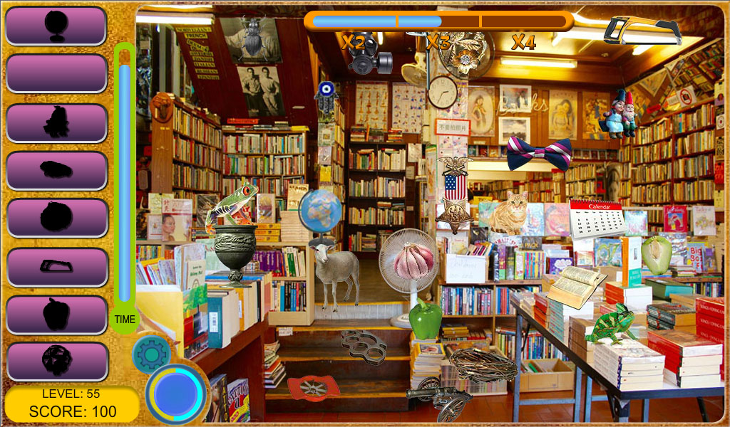 Time Library - Hidden Object ゲームのスクリーンショット