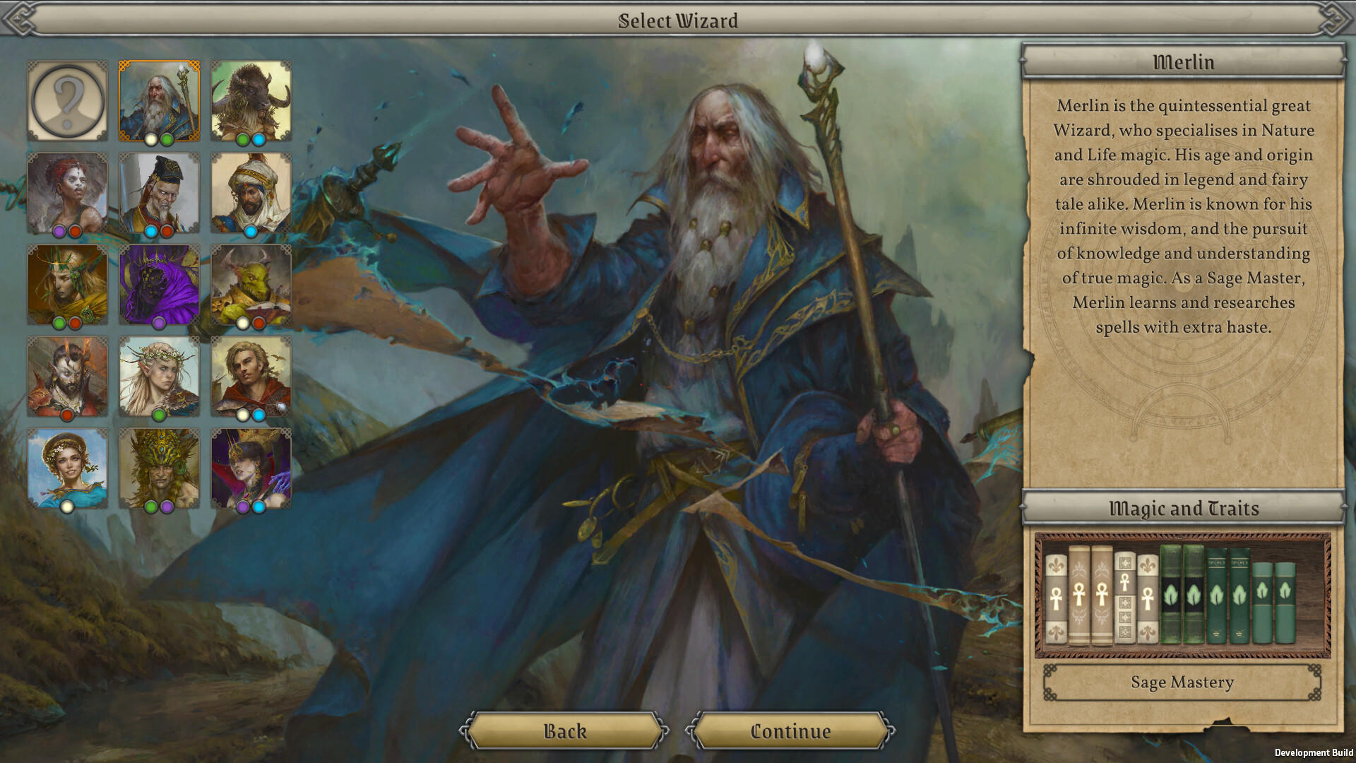 Screenshot of Master of Magic