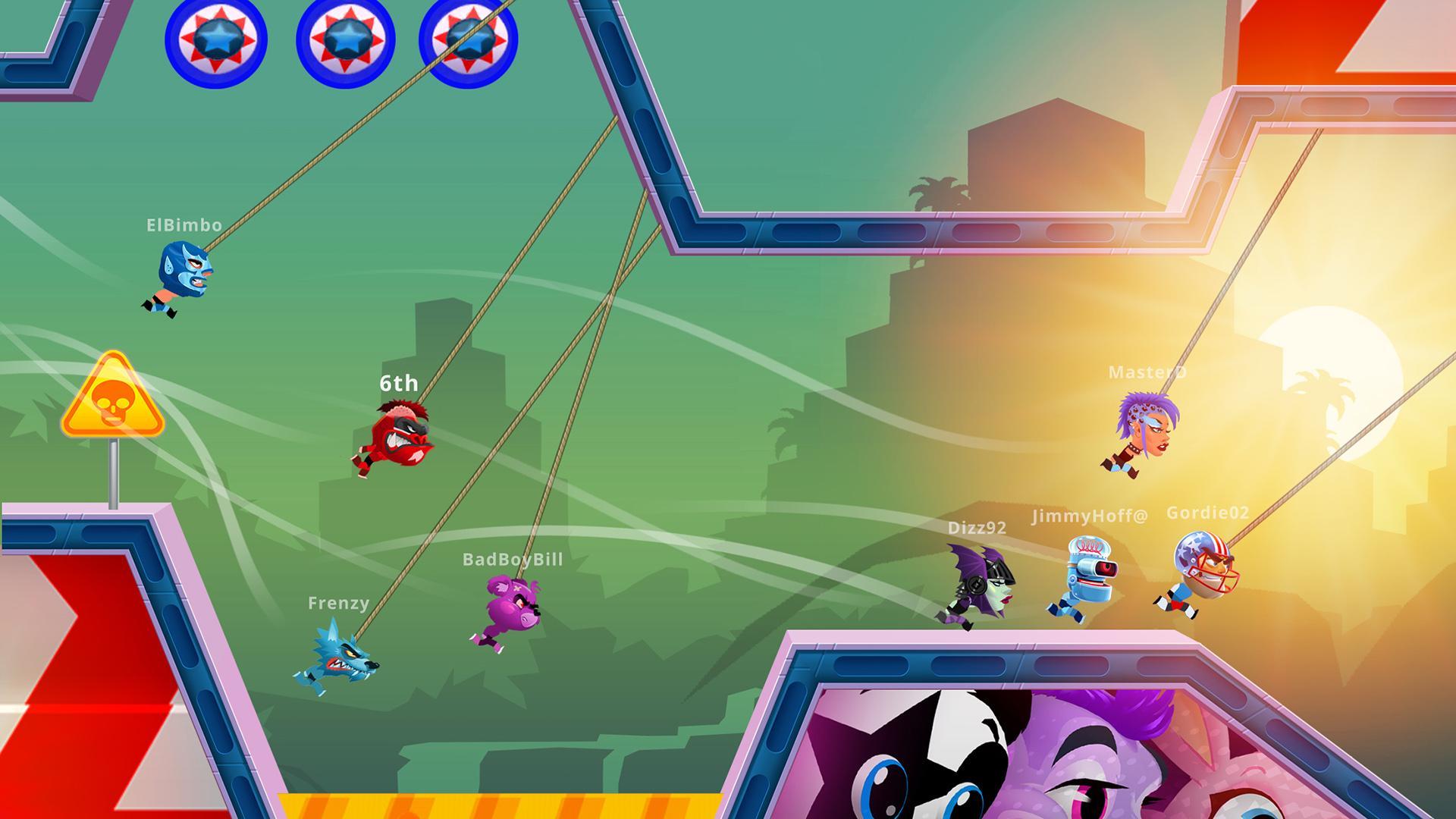 Rope Racers Game Screenshot