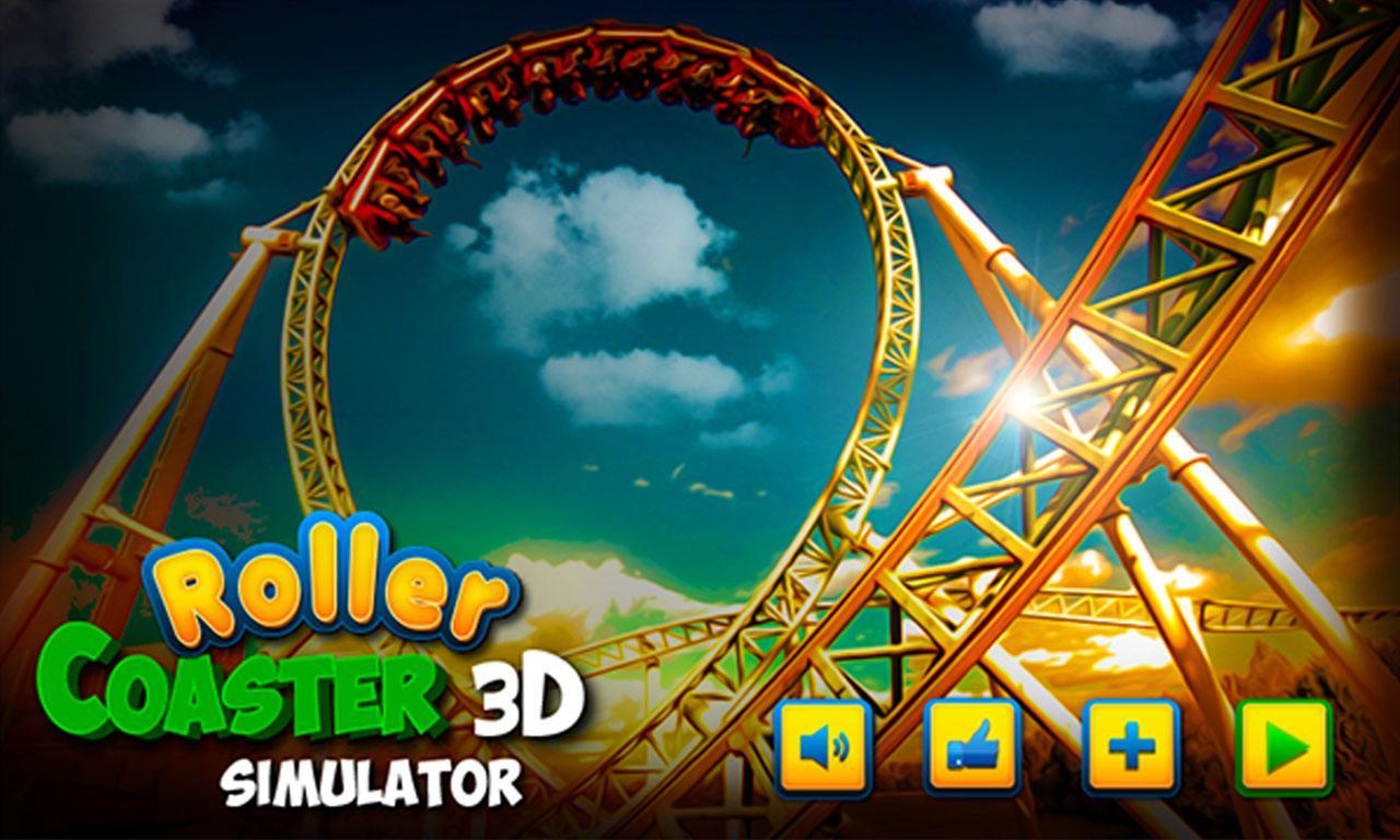 Roller Coaster 3D Simulator Game Screenshot
