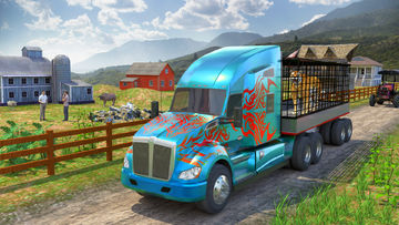 Animal Transport Truck Games Game Screenshot