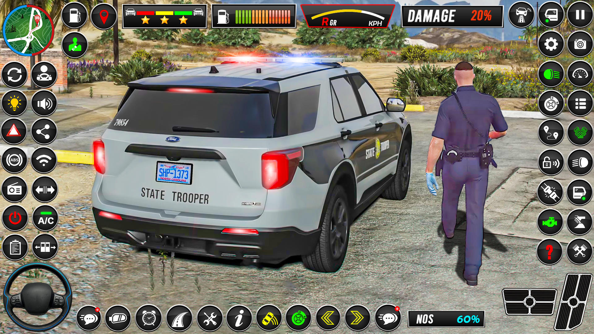 Скриншот игры Police Car Sim: Police Chase
