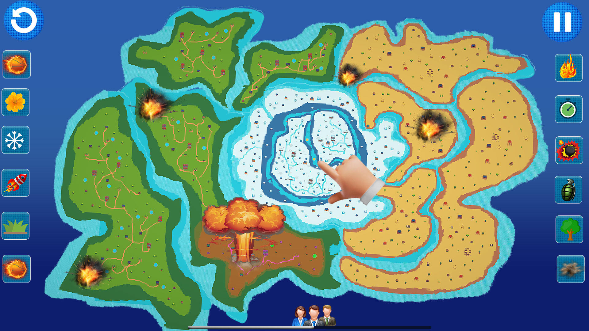 Screenshot of World Sandbox God Simulator