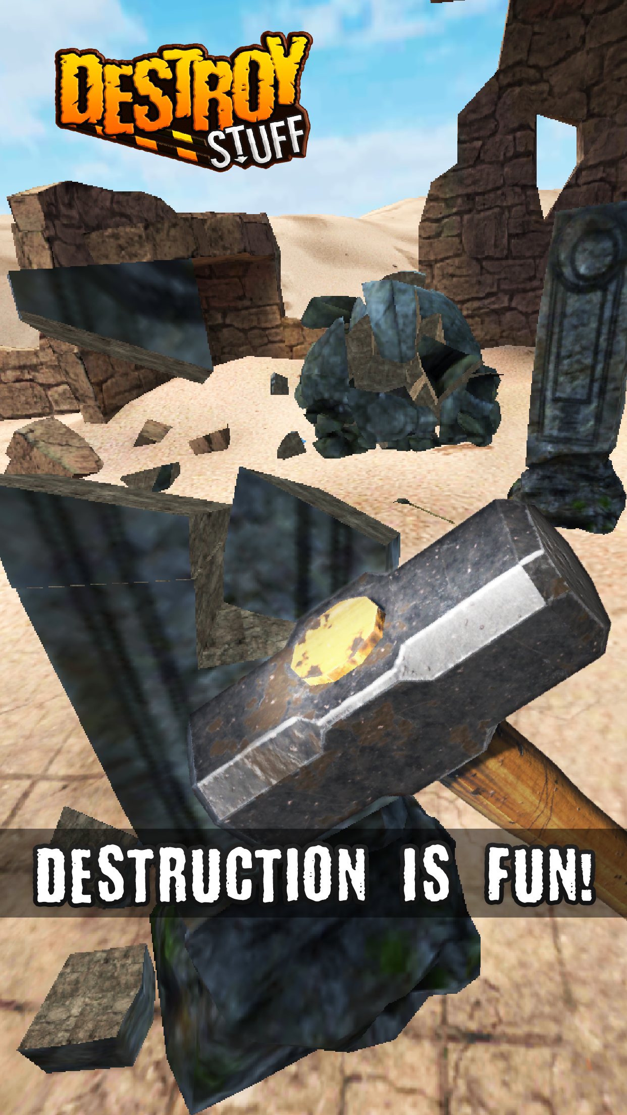 Destroy Stuff Game Screenshot