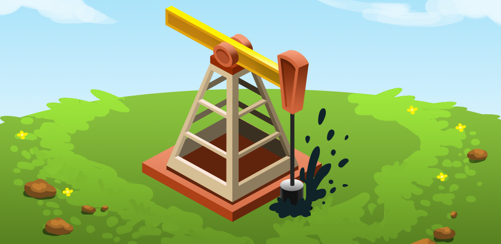 Banner of Игра Oil Tycoon бездействующий кран-шахтер 3.2.1