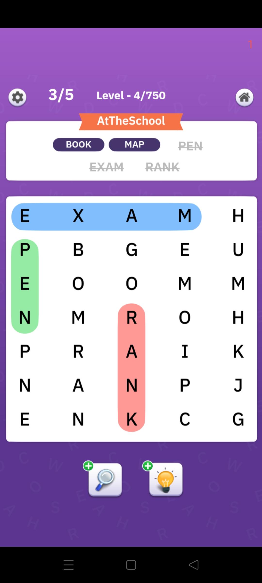 Search word pro Game Screenshot