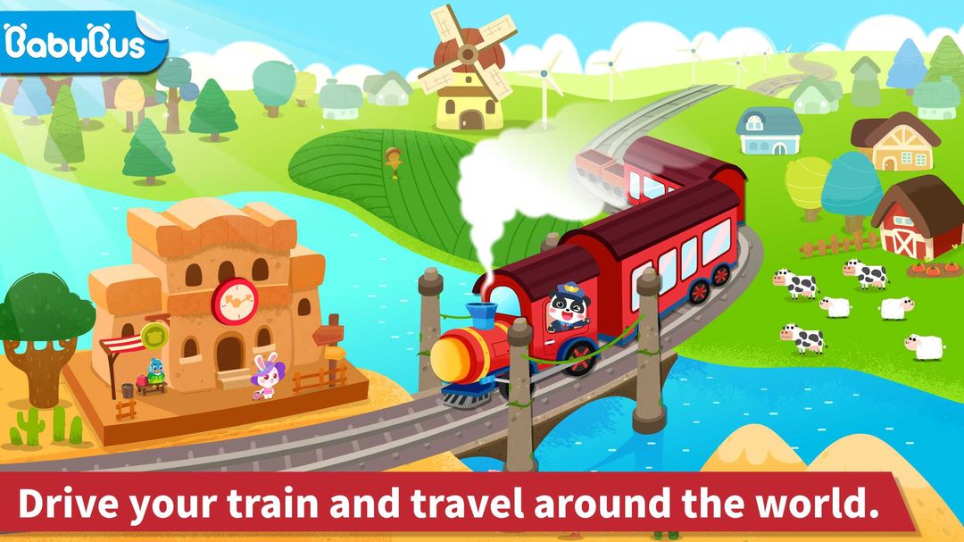Screenshot of Baby Panda's Train