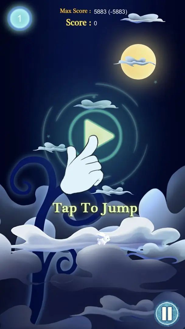 Screenshot of star jump