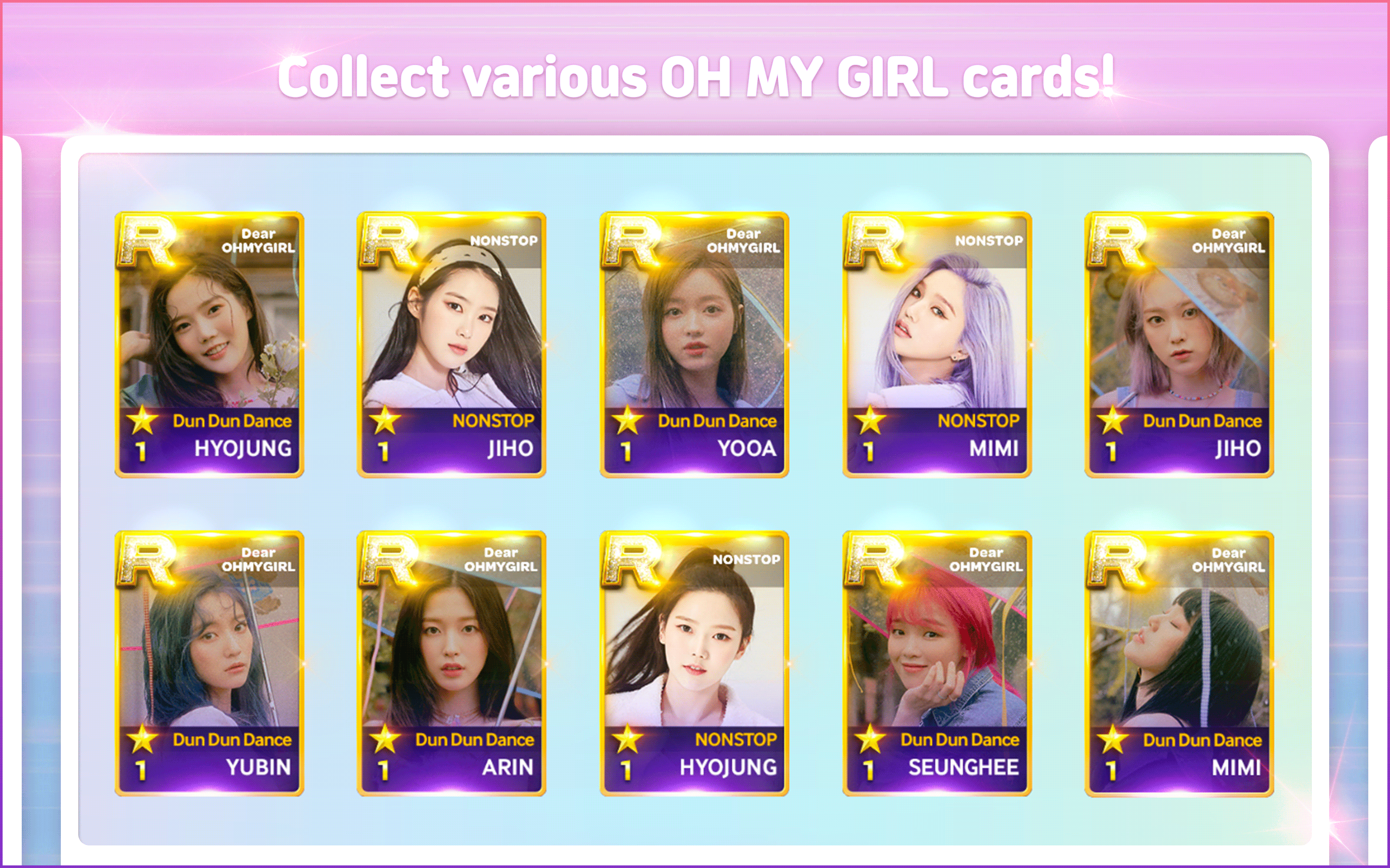 SUPERSTAR OH MY GIRL Game Screenshot