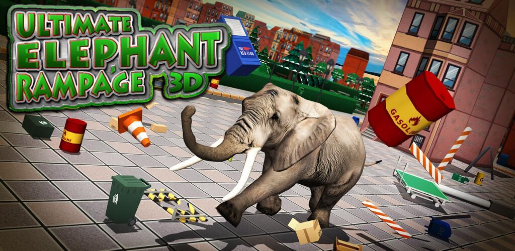 Banner of Ultimate Elefante Rampage 3D 1.2