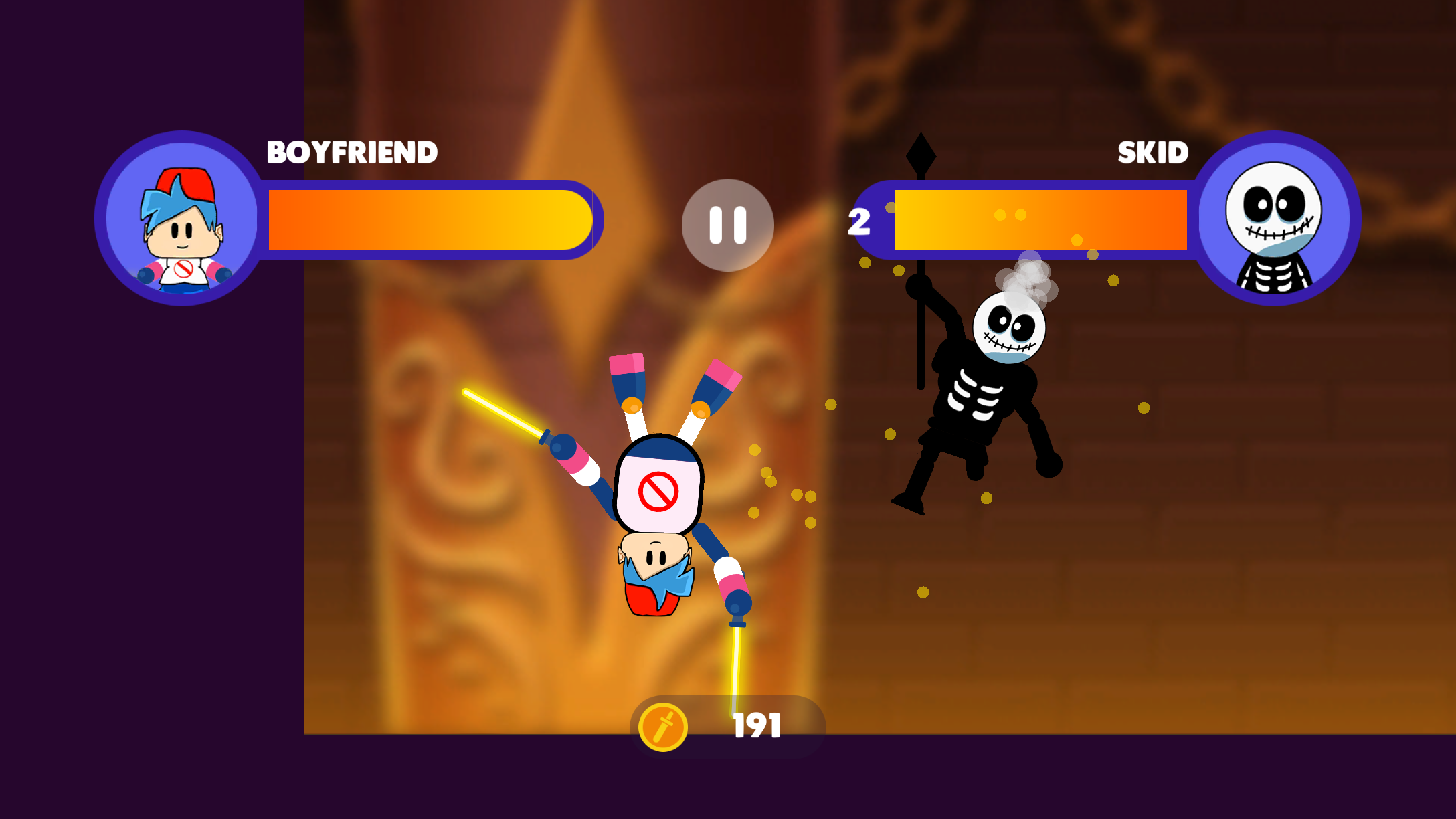 Googgy vs Pongo Game Screenshot