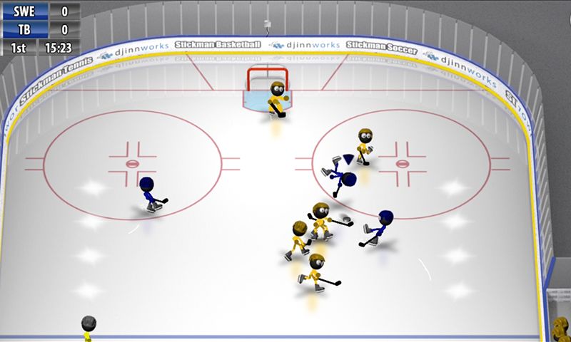 Screenshot of Stickman Ice Hockey
