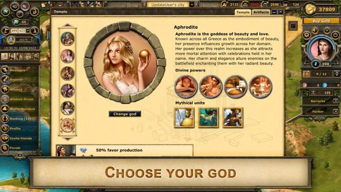 Screenshot of Grepolis - Divine Strategy MMO