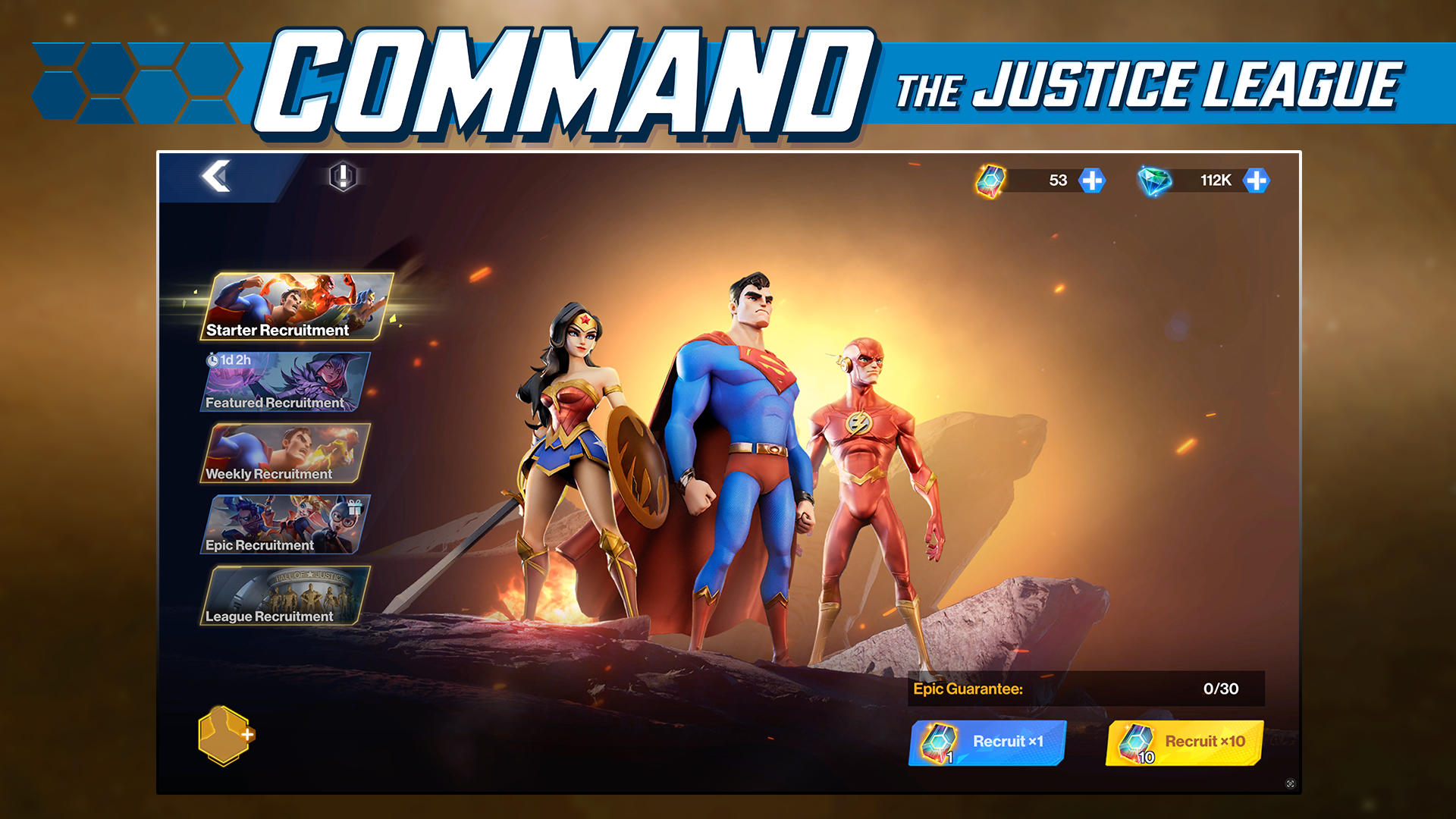 DC Worlds Collide 게임 스크린샷