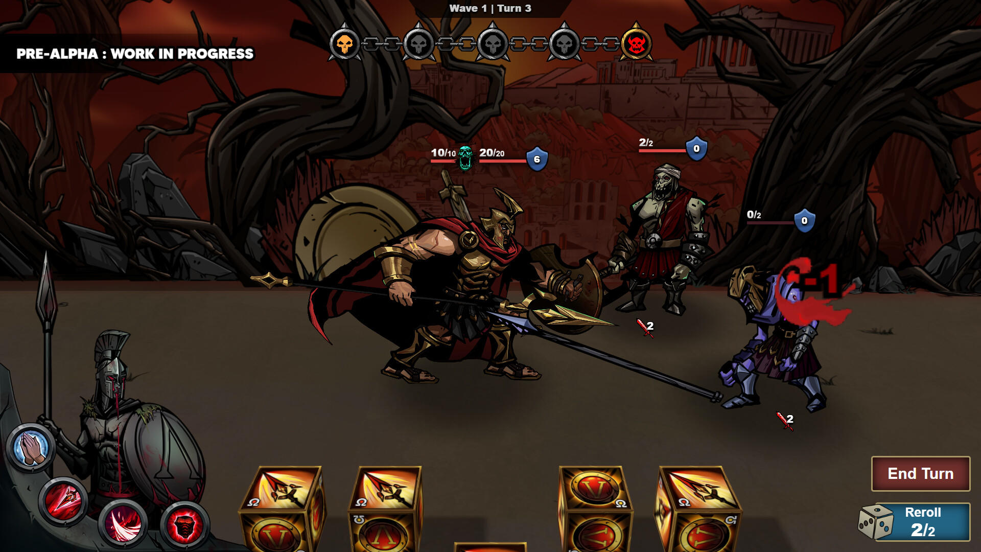 Screenshot of Last Spartan: Glory Over Madness