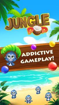 Jungle POP Bubble Shooter Game Screenshot