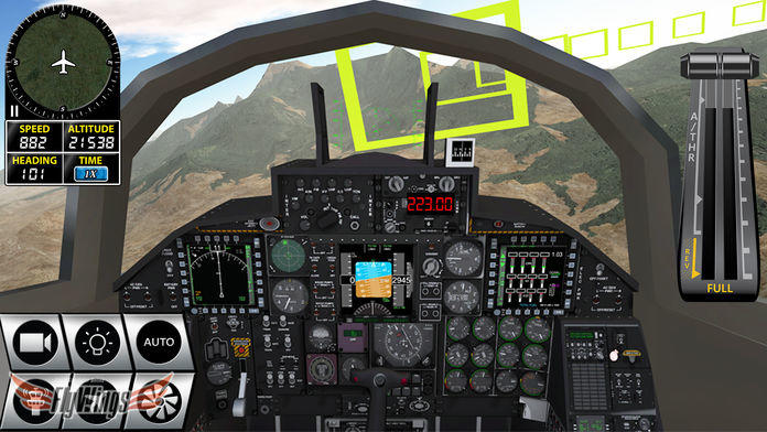 Flight Simulator FlyWings Online 2016 HD Game Screenshot