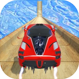 Super Hero Mega Ramp Car Stunt