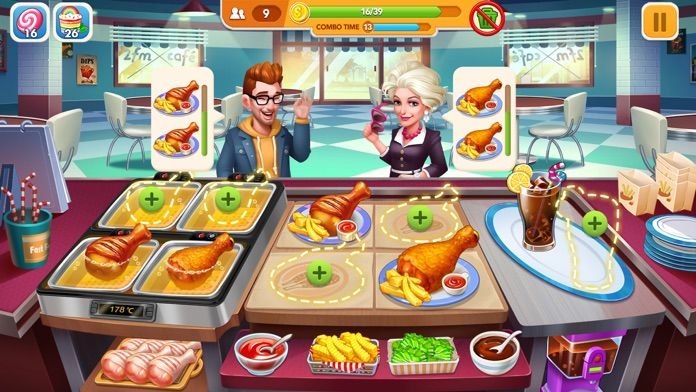 Screenshot of Cooking Frenzy® Crazy Chef