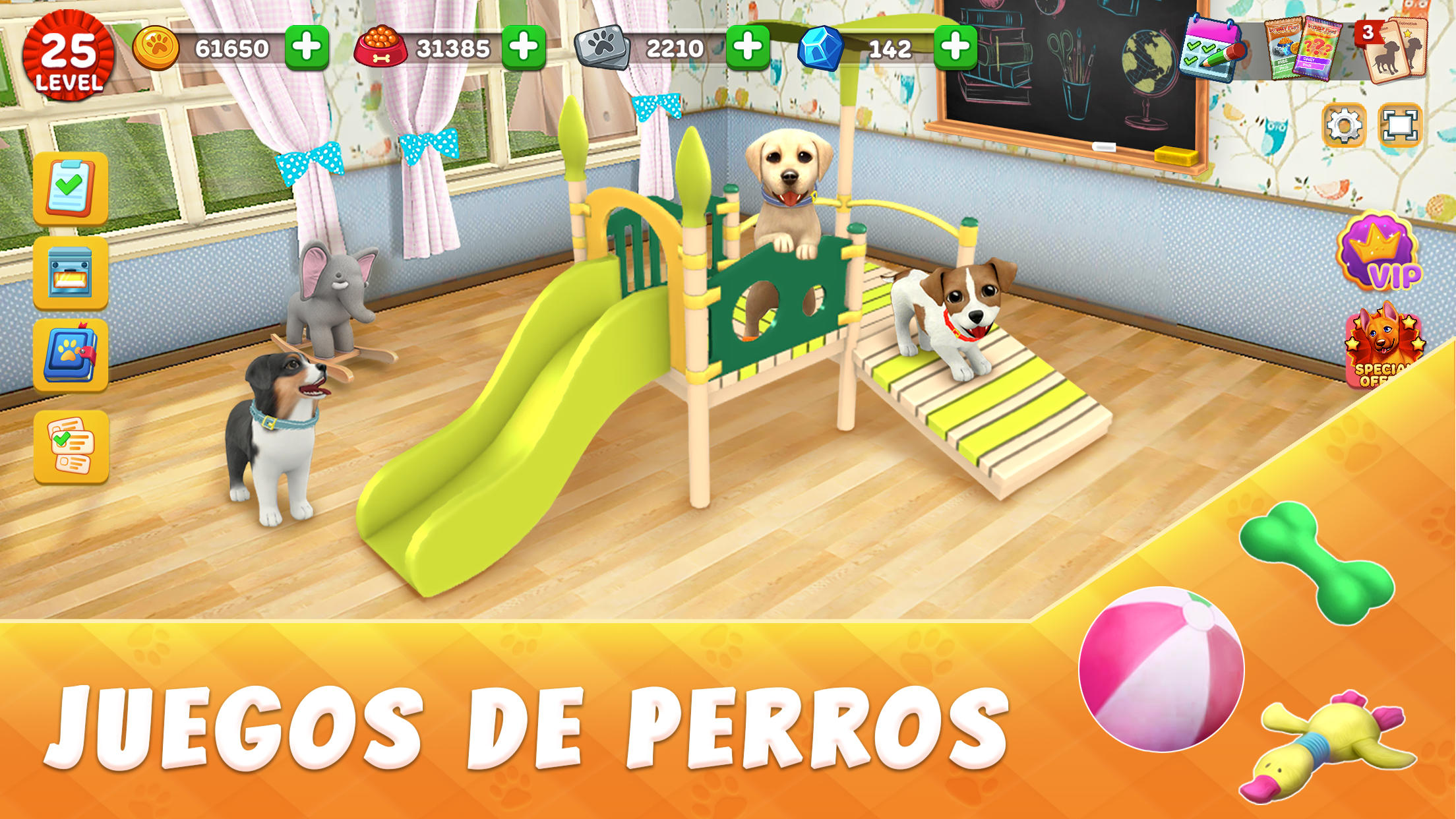 Captura de Pantalla del Juego Dog Town: Juegos de perros