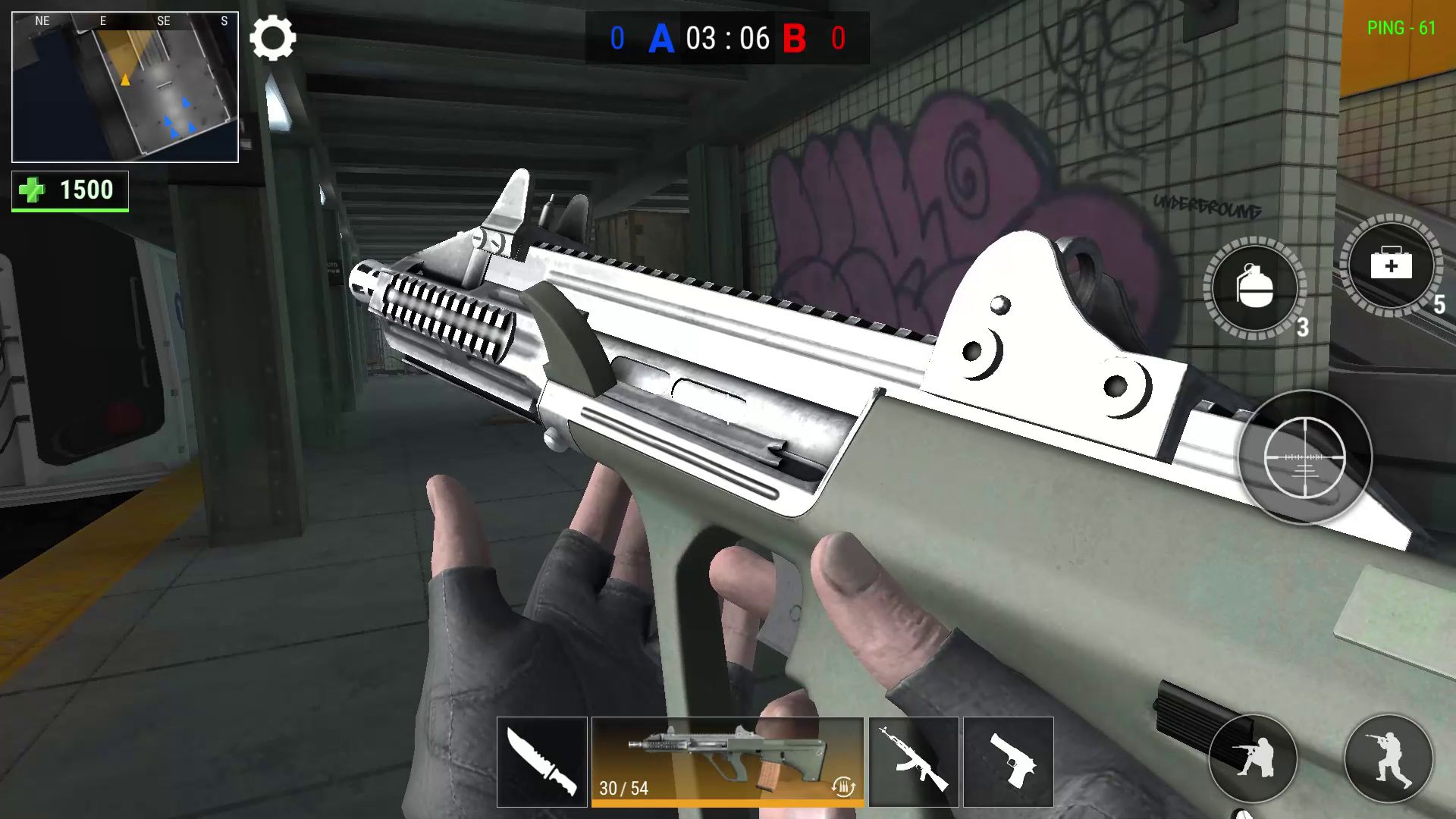 Screenshot of Modern Gun: Shooting War Games