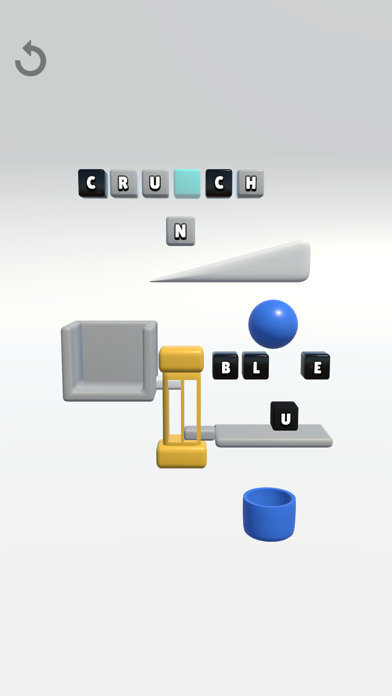 Letter Up 3D Game Screenshot