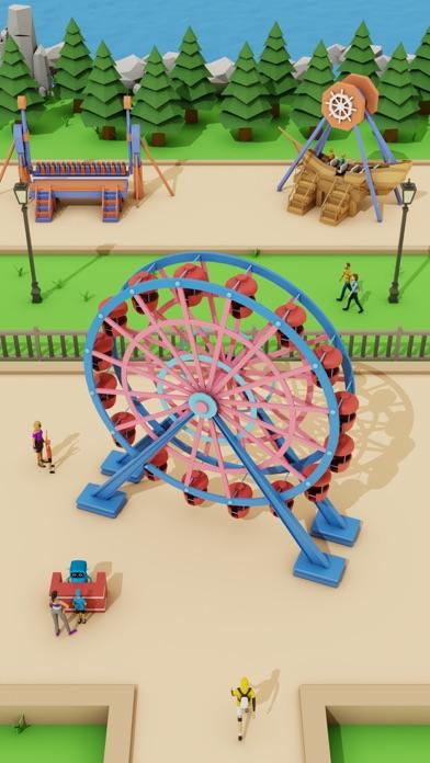 Screenshot of Theme Park Tycoon: Fun 3D Game