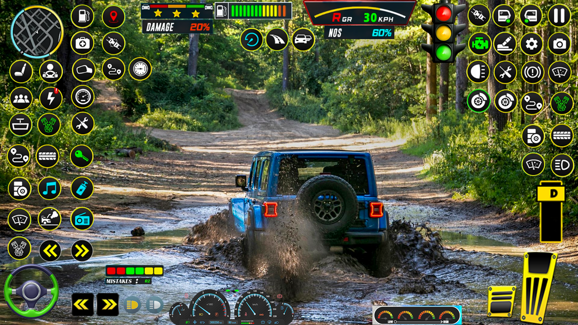 Screenshot of Mud Runner Jeep Games 3d