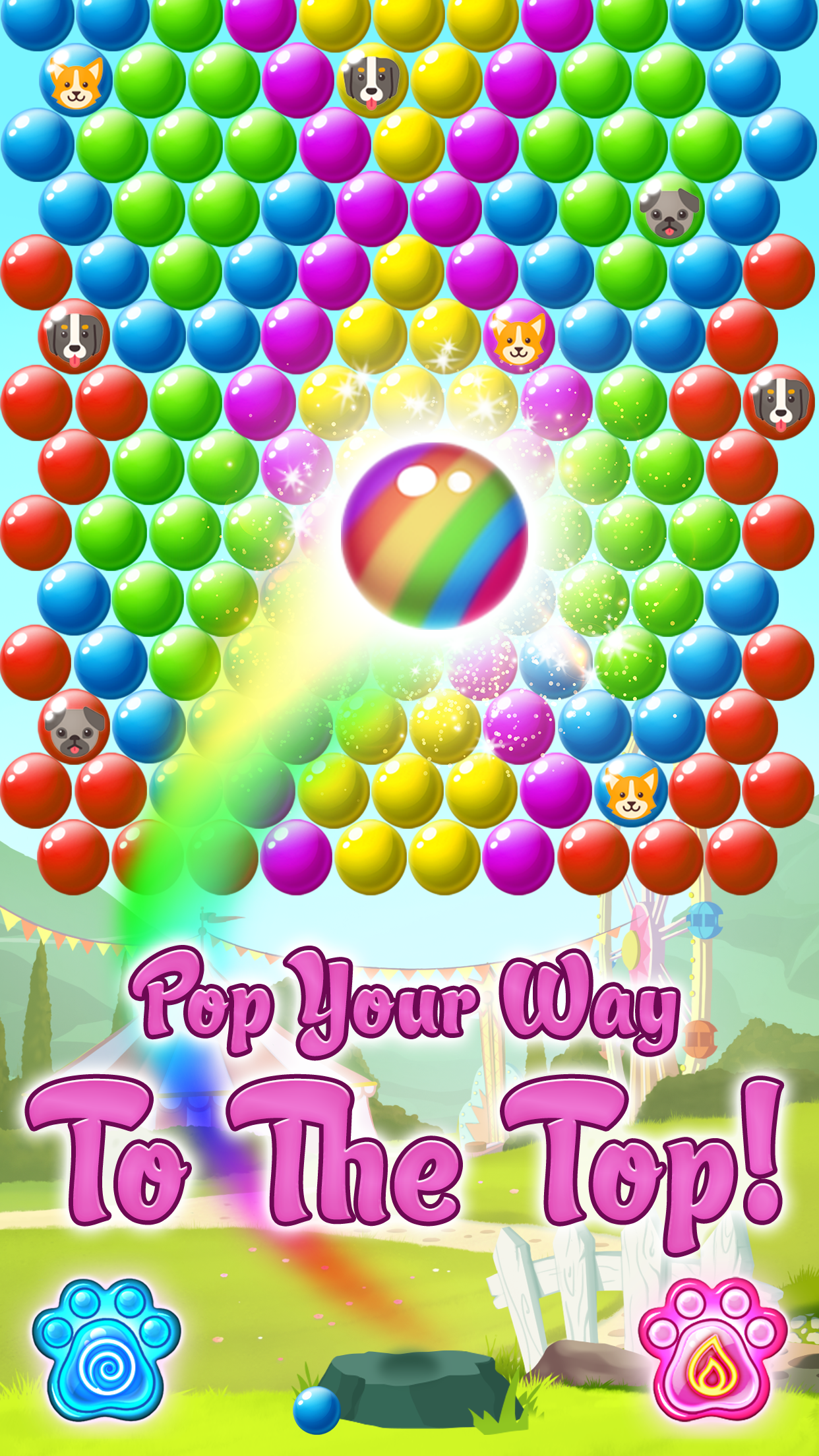 Animal Rescue Pop Game Screenshot