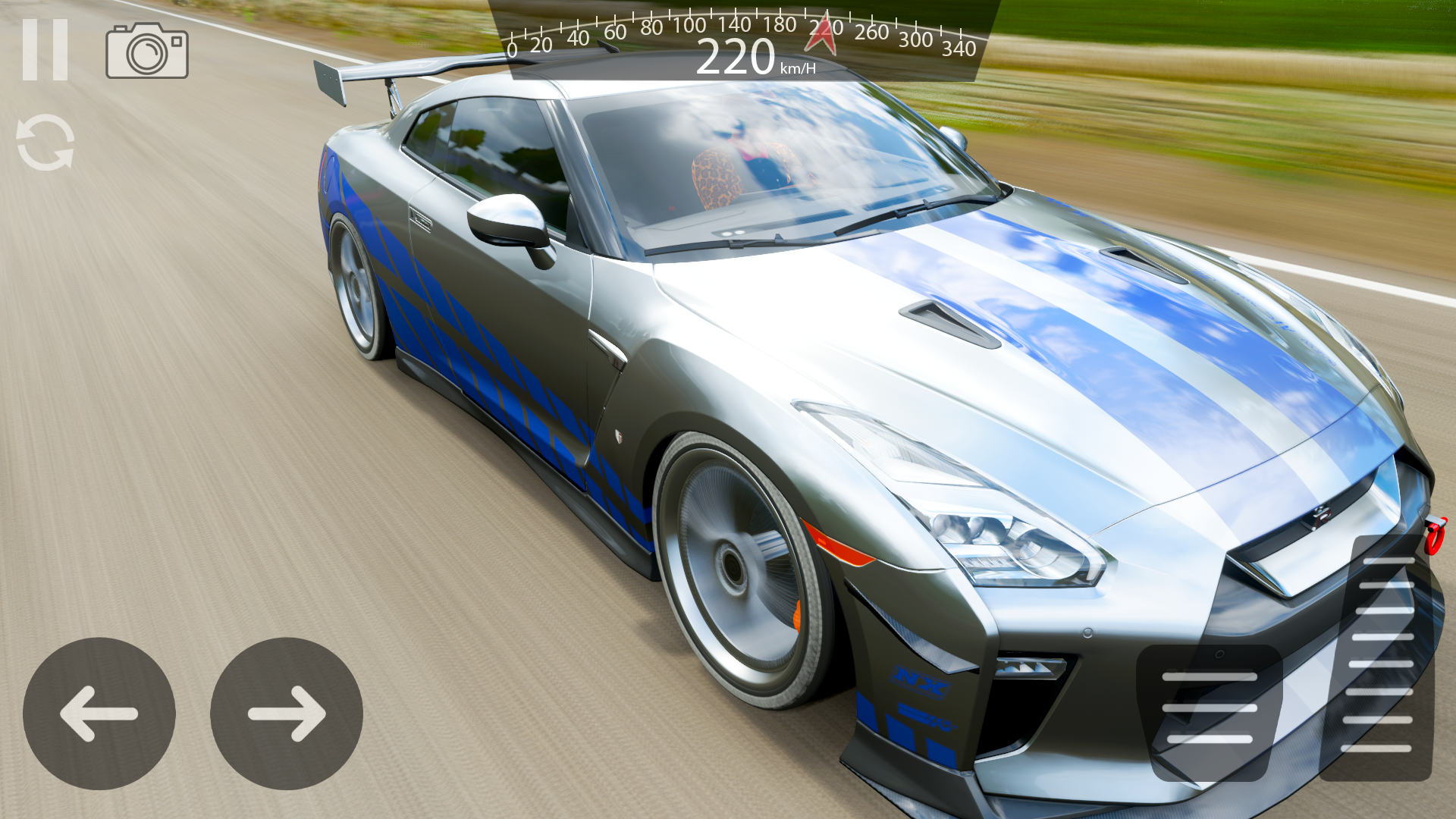 Screenshot of Simulator Nissan GTR R35 Sport