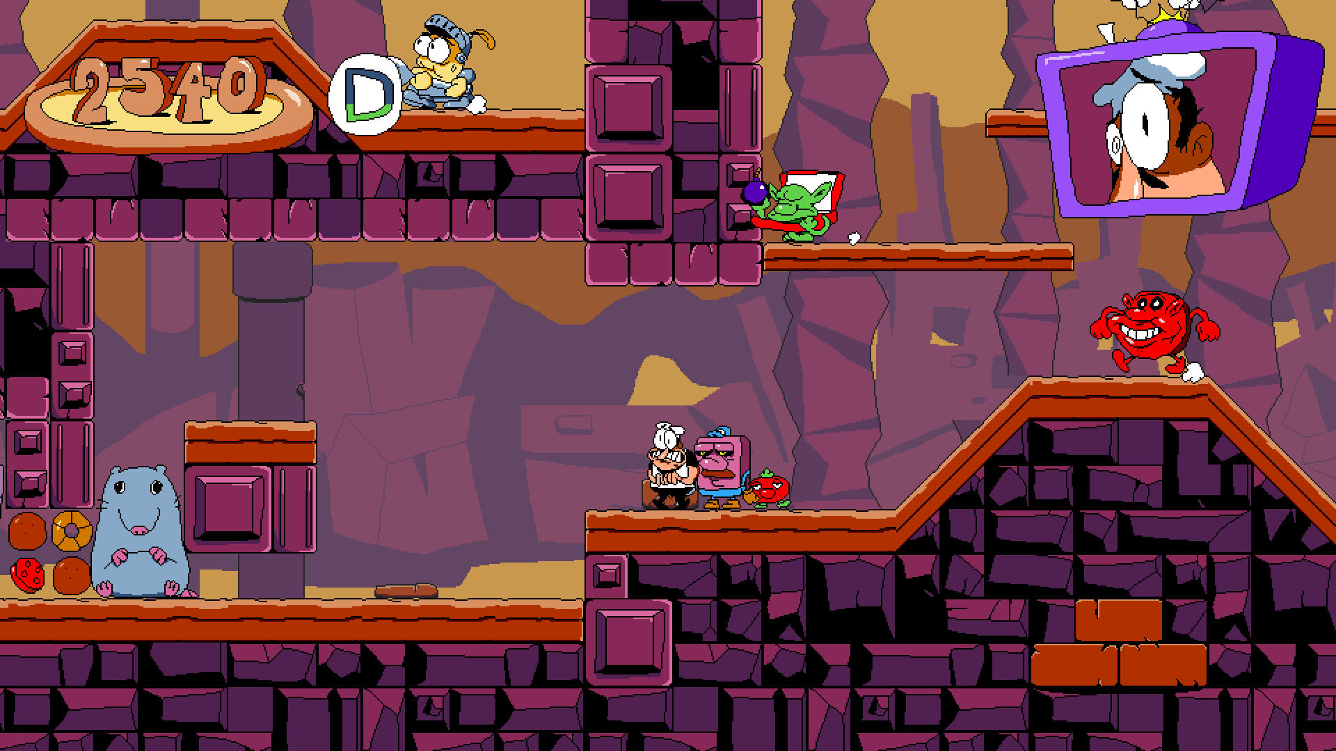 Pizza Tower Game Screenshot