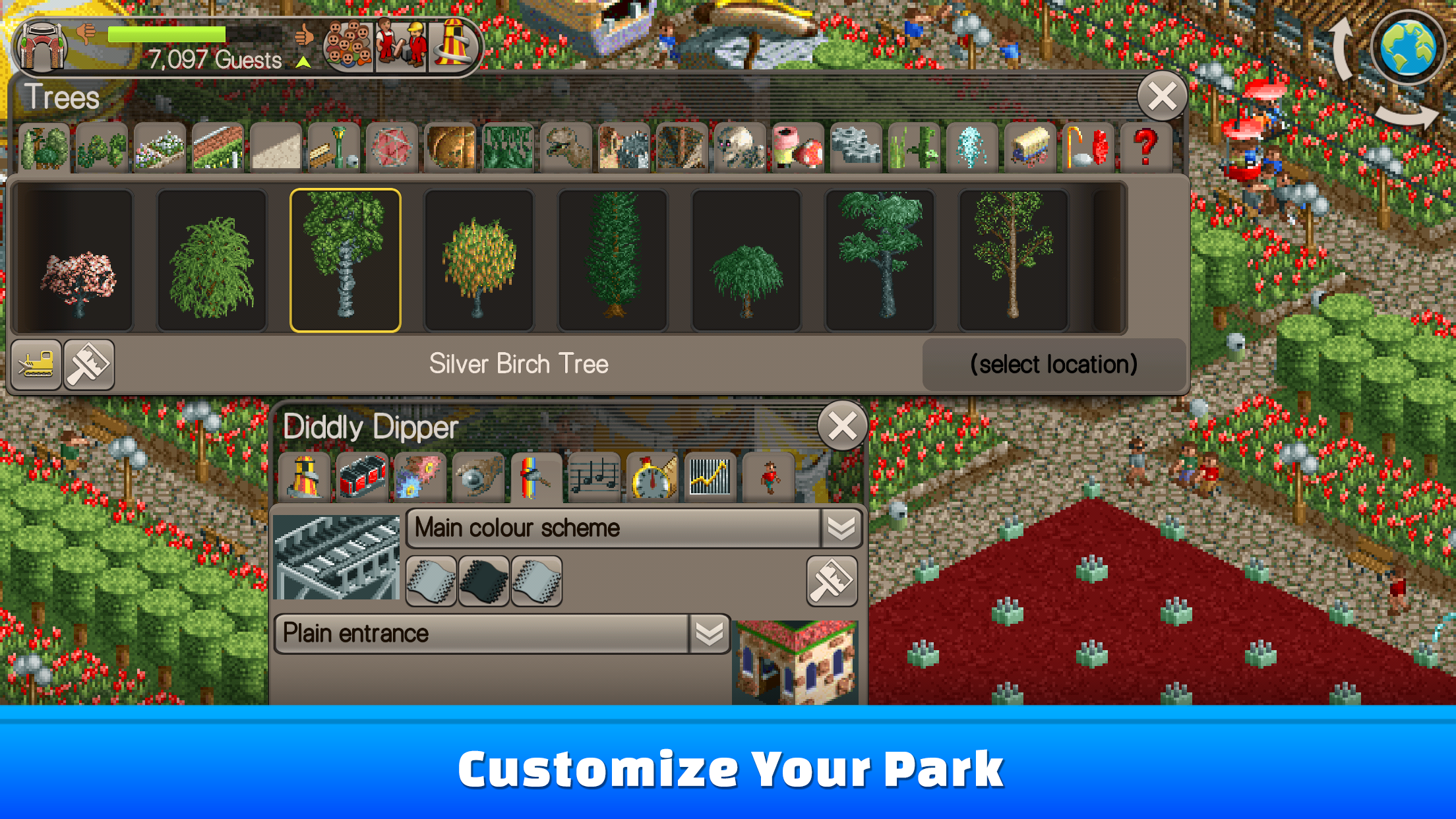 RollerCoaster Tycoon® Classic Game Screenshot