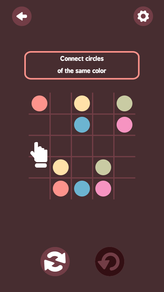 Color Pipes Puzzle Game Screenshot