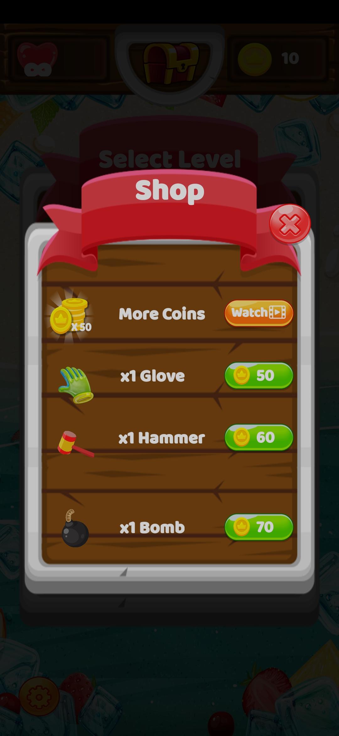 Fruit Crush Game Screenshot