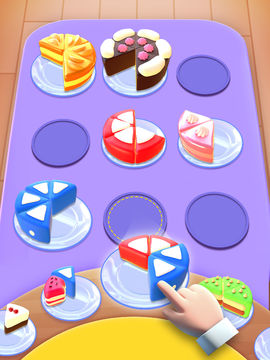 Cake Sort Puzzle 3D Game Screenshot