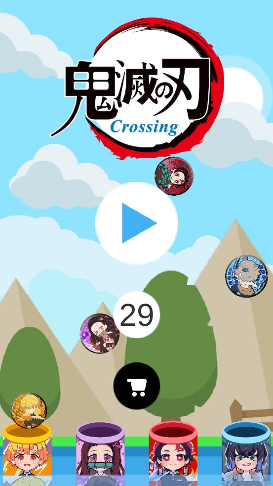 Screenshot of Demon Slayer Crossing (鬼滅之刃Crossing) Simple Game