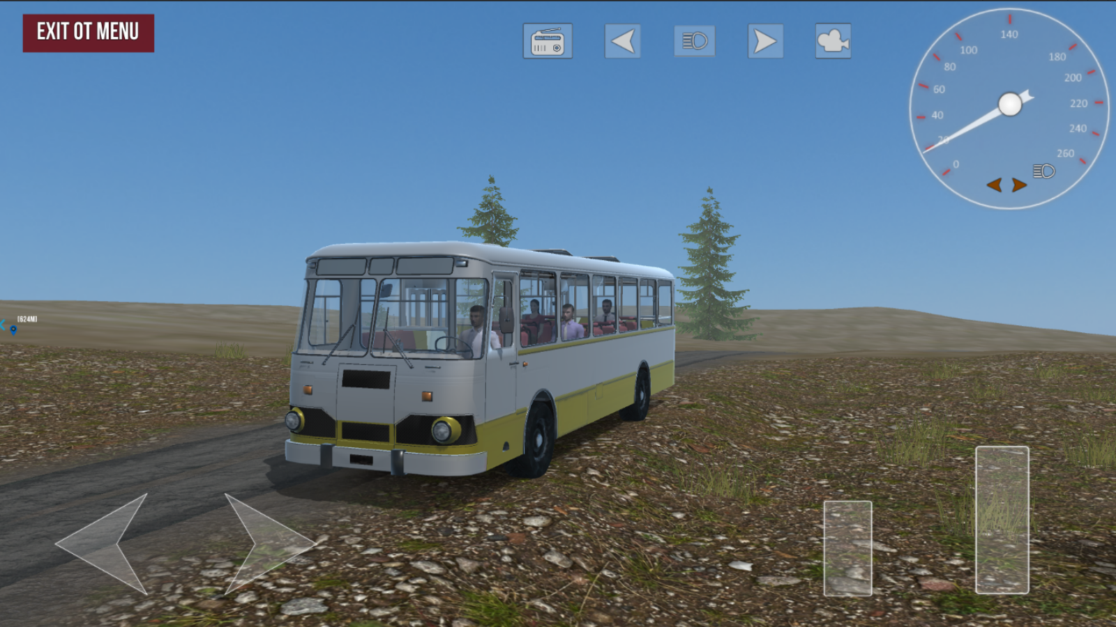 Captura de Tela do Jogo World Bus Ride