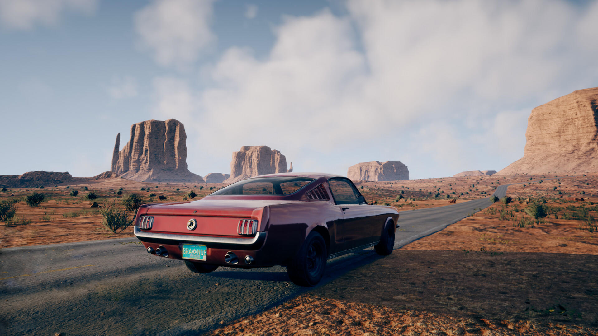 Screenshot of Route 66 Simulator