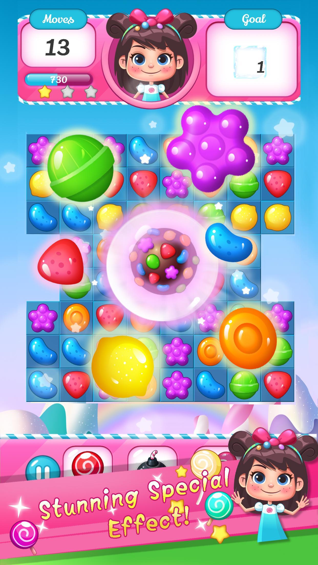 Colorful Sugar Bomb Game Screenshot