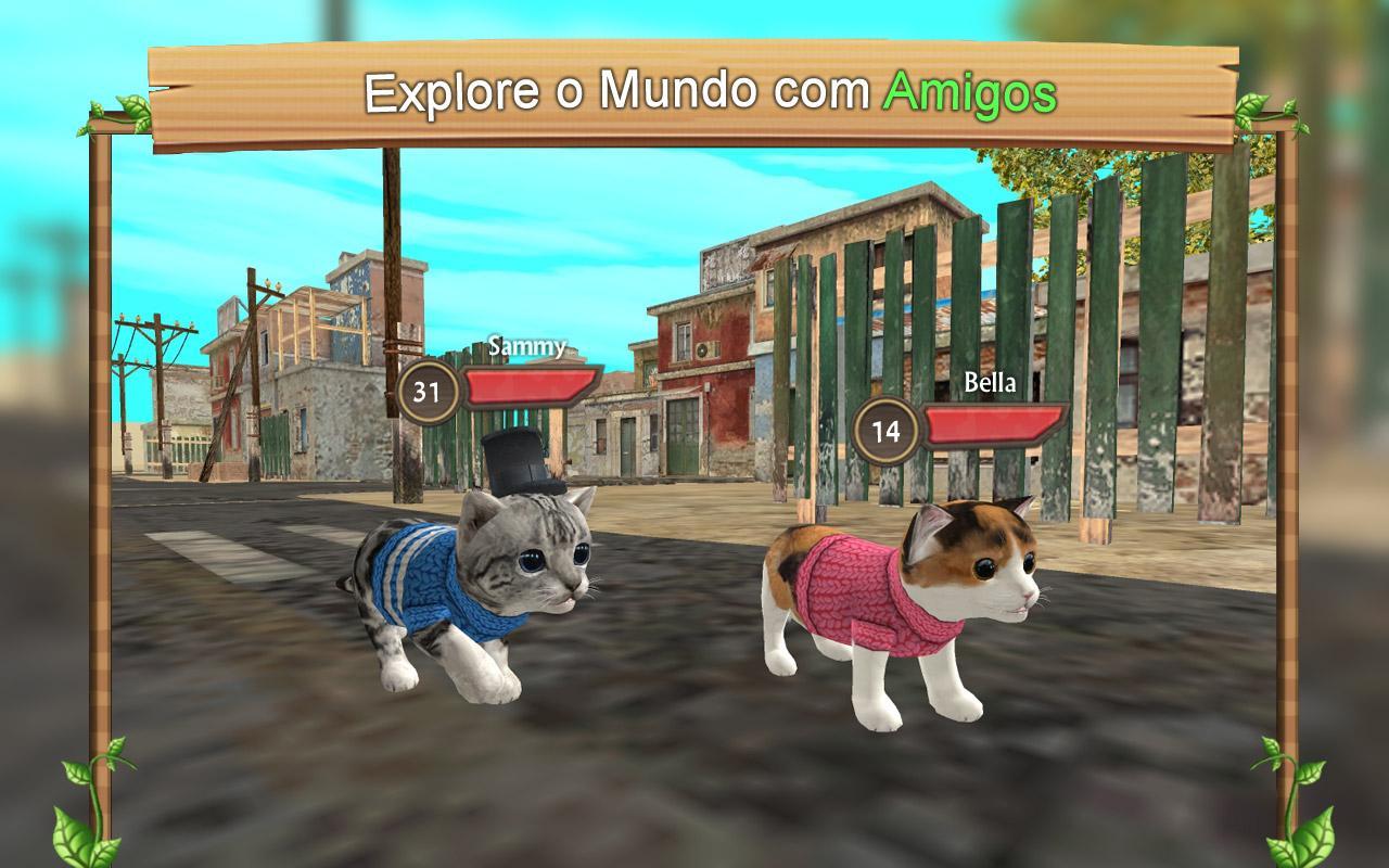 Gato de rua da cidade Sim versão móvel andróide iOS apk baixar  gratuitamente-TapTap