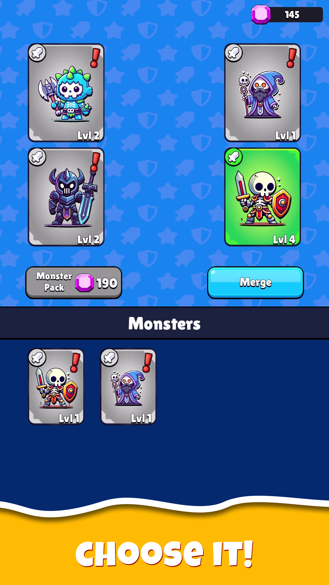 Monster Coin Defense Game Screenshot