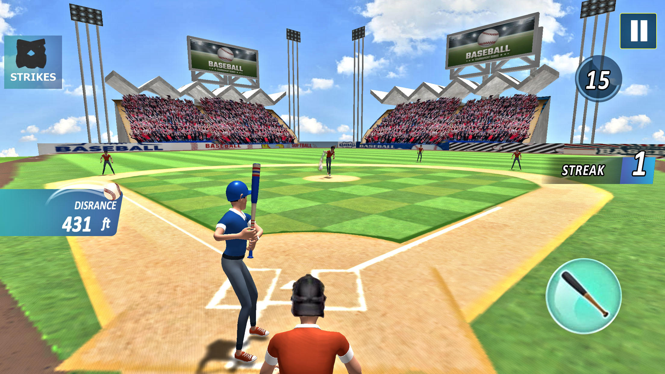 Softball League-Baseball Club Game Screenshot